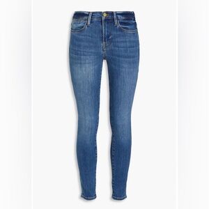 Frame Le High Skinny Jeans Super Stretch High Rise in Poe: Size 25